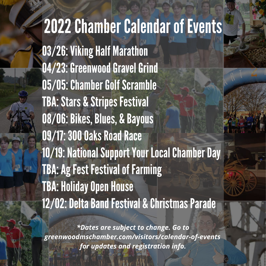 Calender Events Of Events Christmas Stroll 2022 Calendar Of Events | Greenwood, Ms Chamber Of Commerce